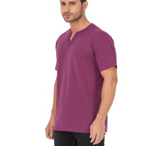 v neck, mens t shirt, notch neck