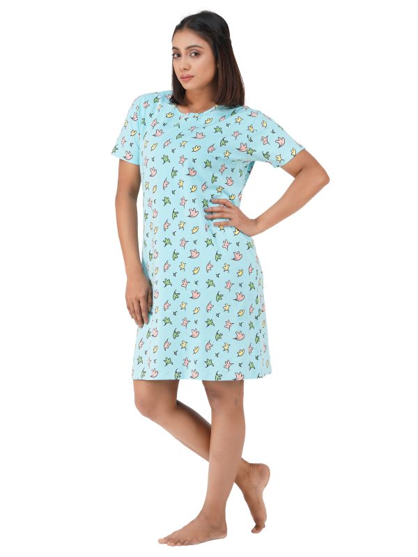 nightwear, nightshirt, sleepwear, women's comfort dress